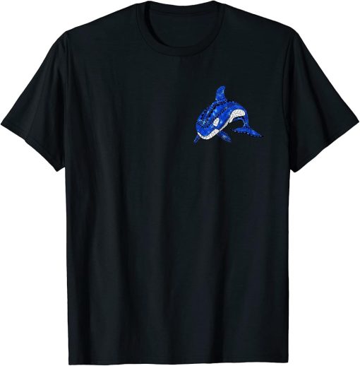 Tribal Orca Killer Whales (2-Sided) T-Shirt